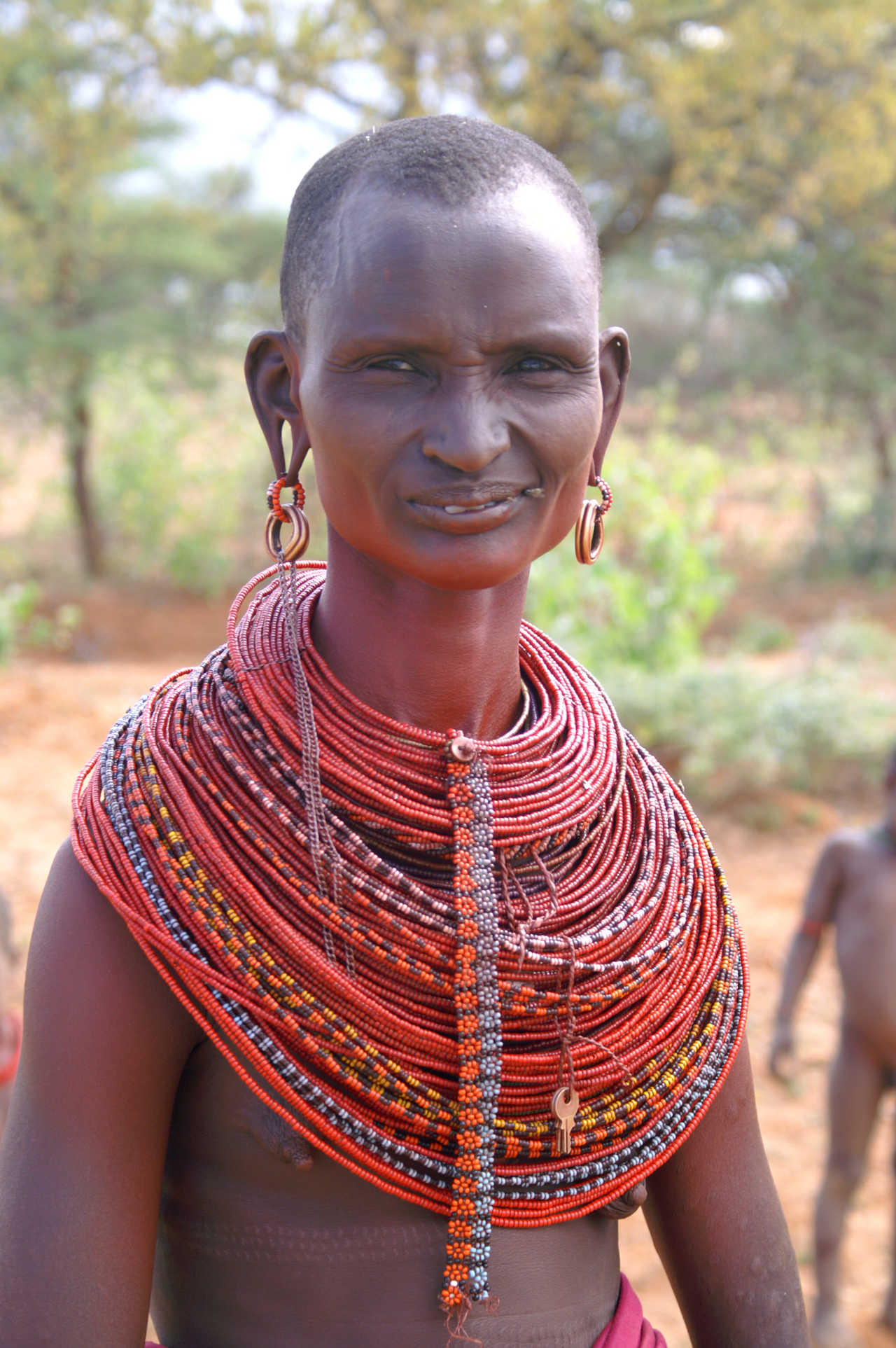 Homme ethnie locale Kenya