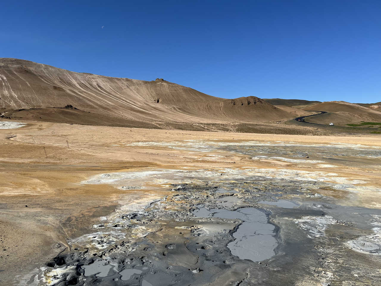 Hverir, près du lac Mývatn – zone  géothermique
