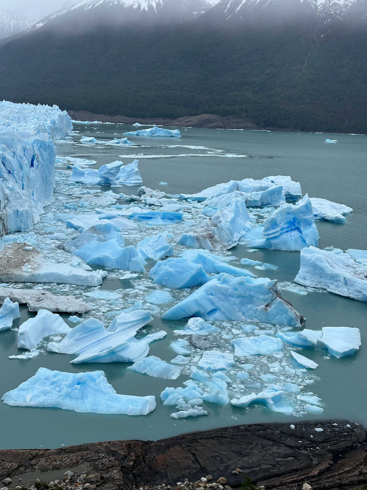 Icebergs du Perito Moreno en Patagonie