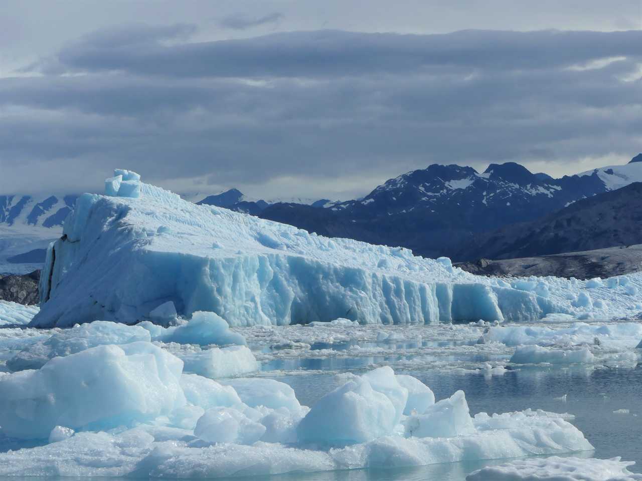 Icebergs en Alaska