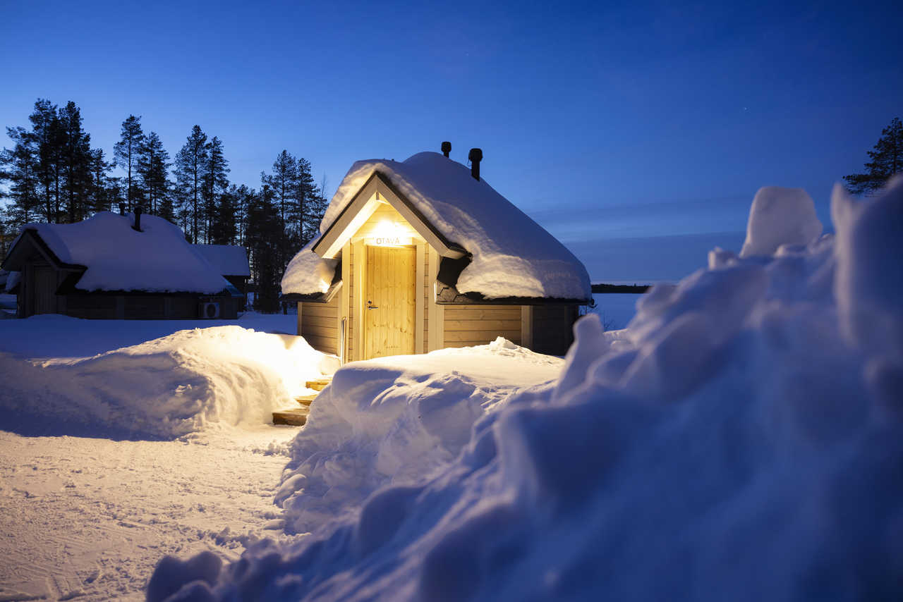 Igloo de verre à Saija