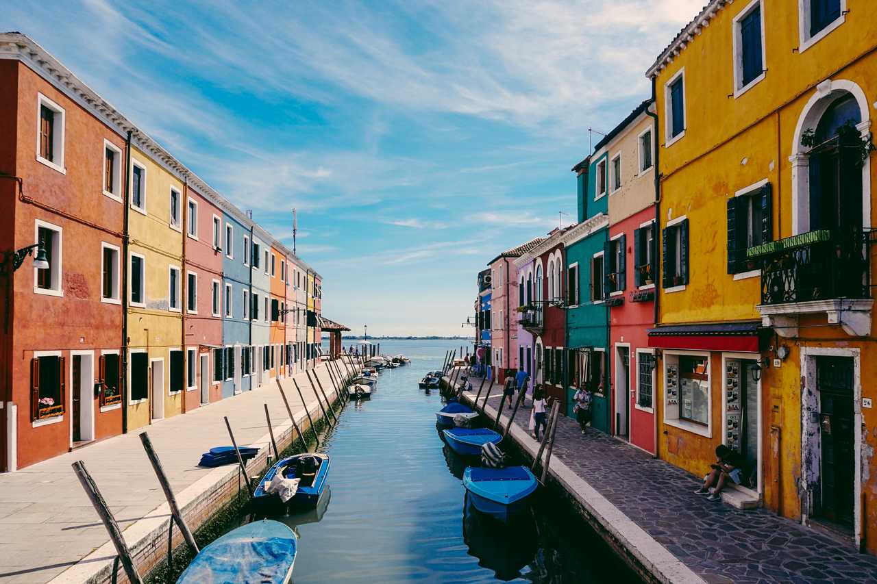 Ile de Burano à Venise