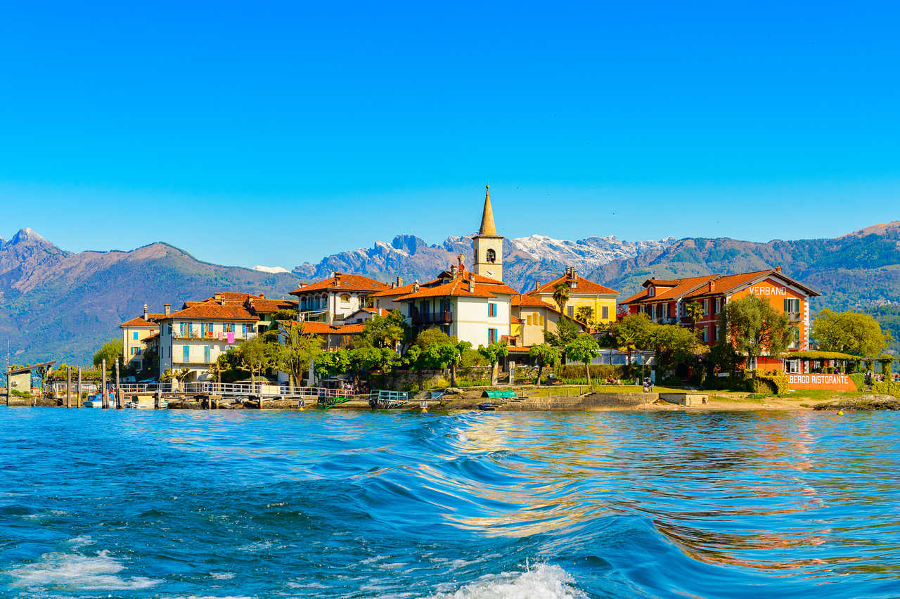 îles borromés du lac majeur en Italie