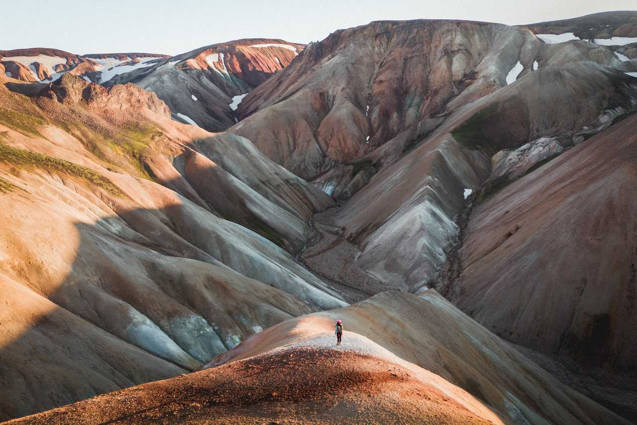 Islande été landmannalaugar
