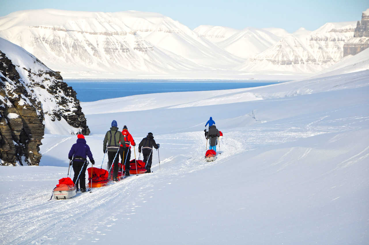 voyage aventure l'hiver au Svalbard