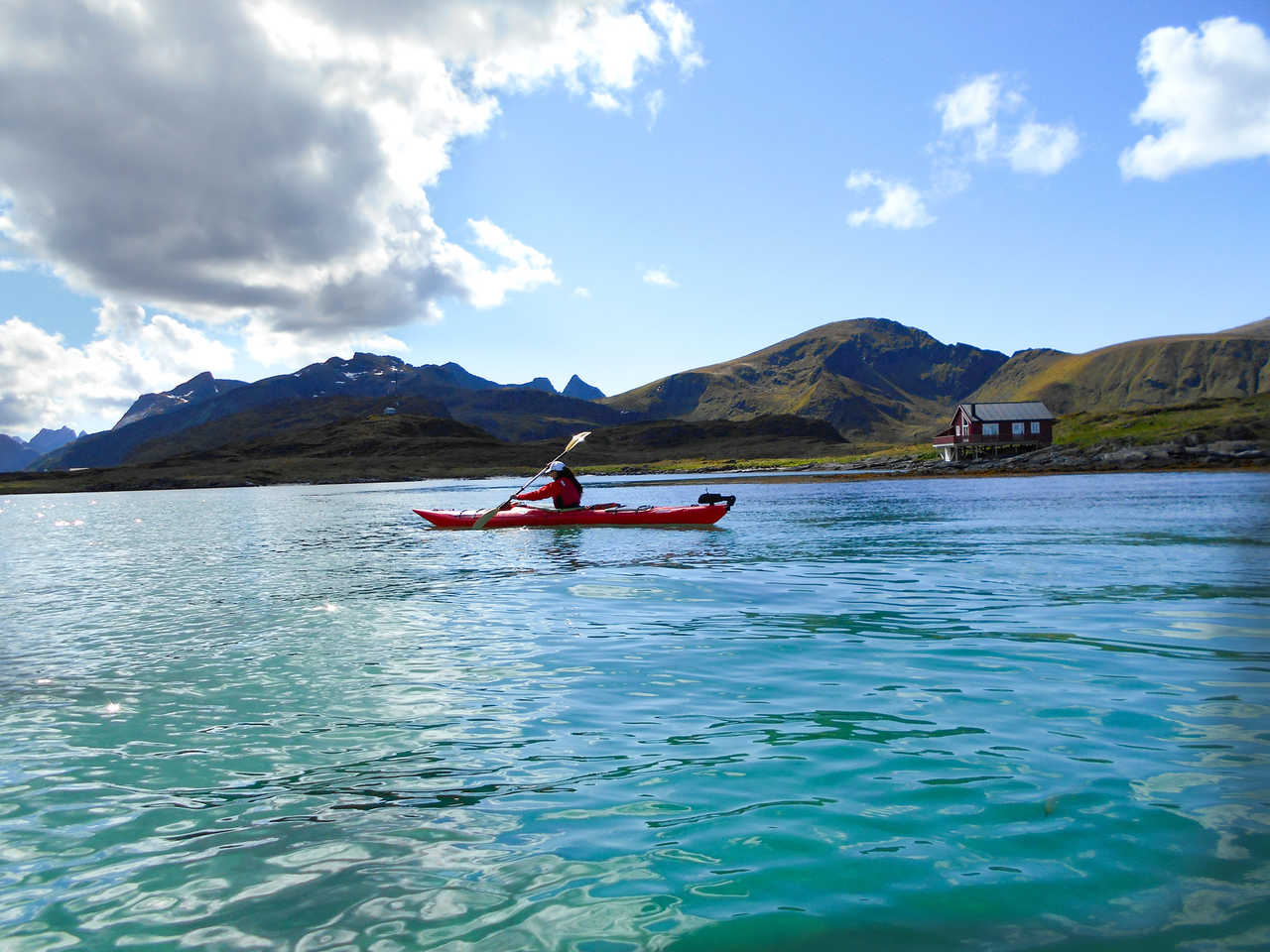 Image Itinérance en kayak de mer et randonnées dans les iles Lofoten