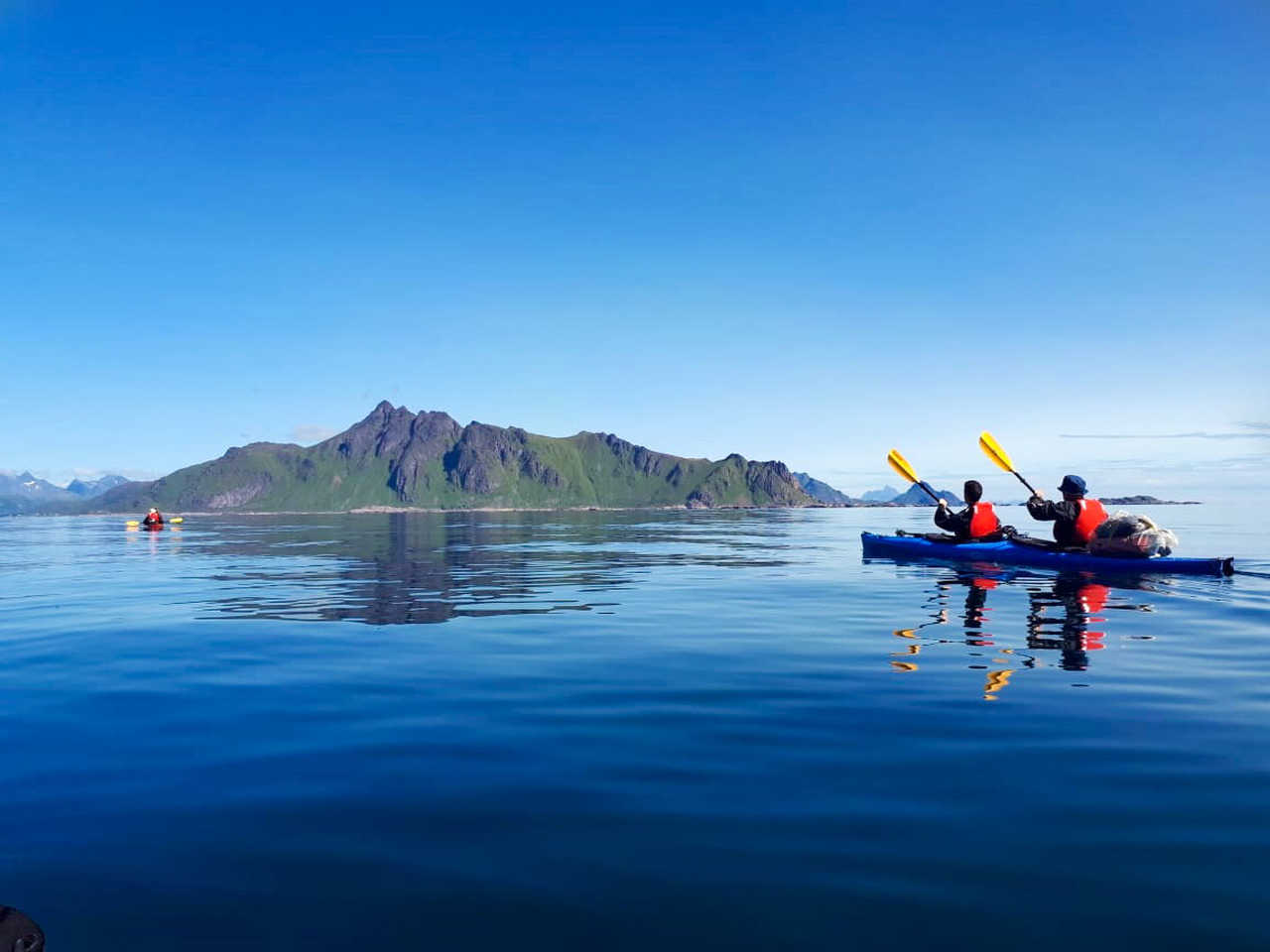Kayak de mer dans les Lofoten