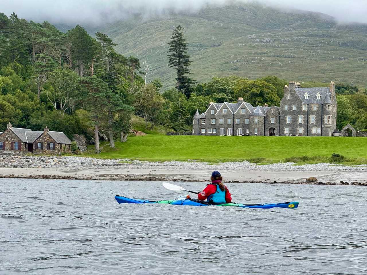 Kayak de mer en Ecosse © Marie-Jeanne Quentin Kayak de mer en Ecosse