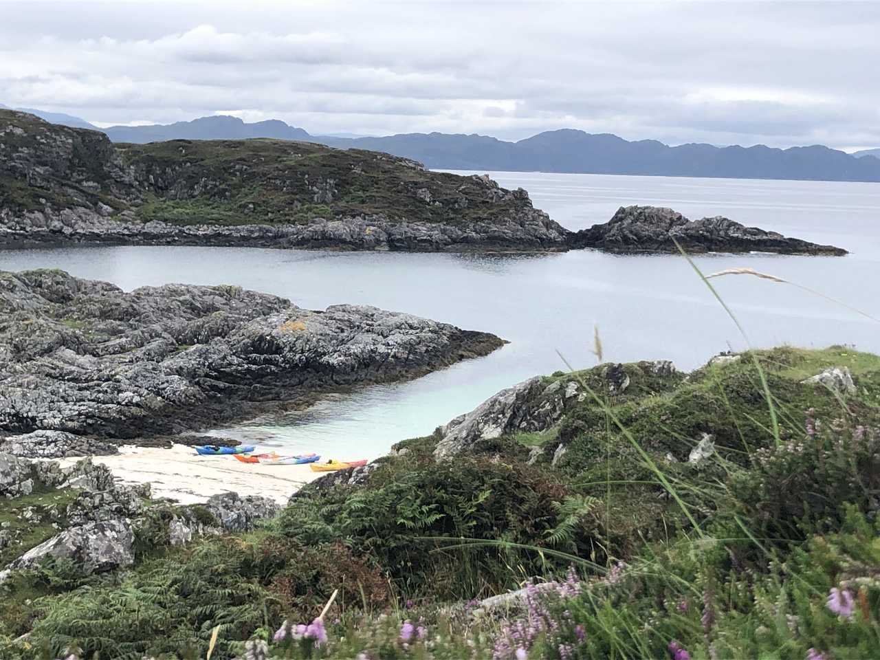 Kayak de mer en Ecosse © Marie-Jeanne Quentin Kayak de mer en Ecosse