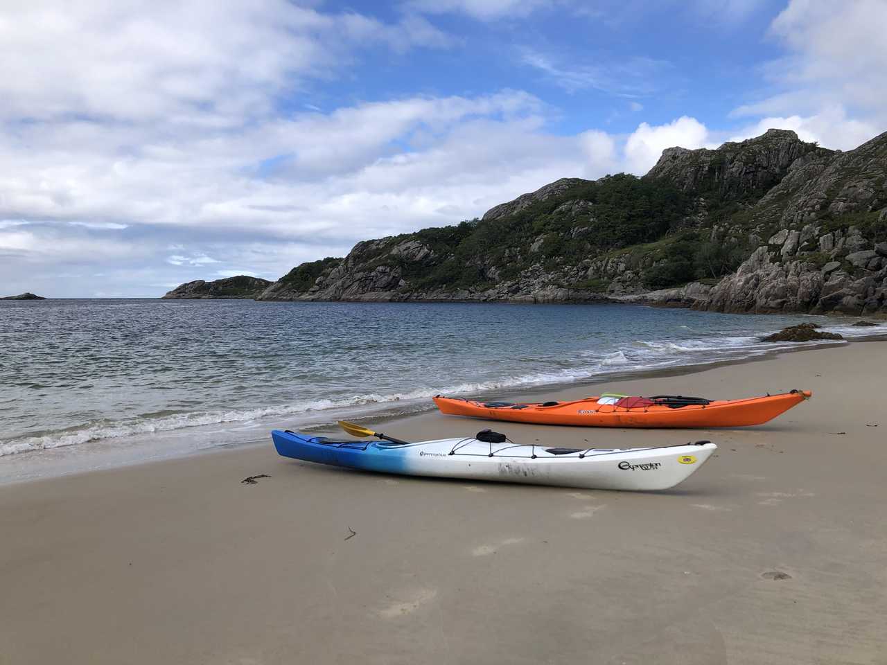 Kayak de mer en Ecosse © Marie-Jeanne Quentin Kayak de mer en Ecosse