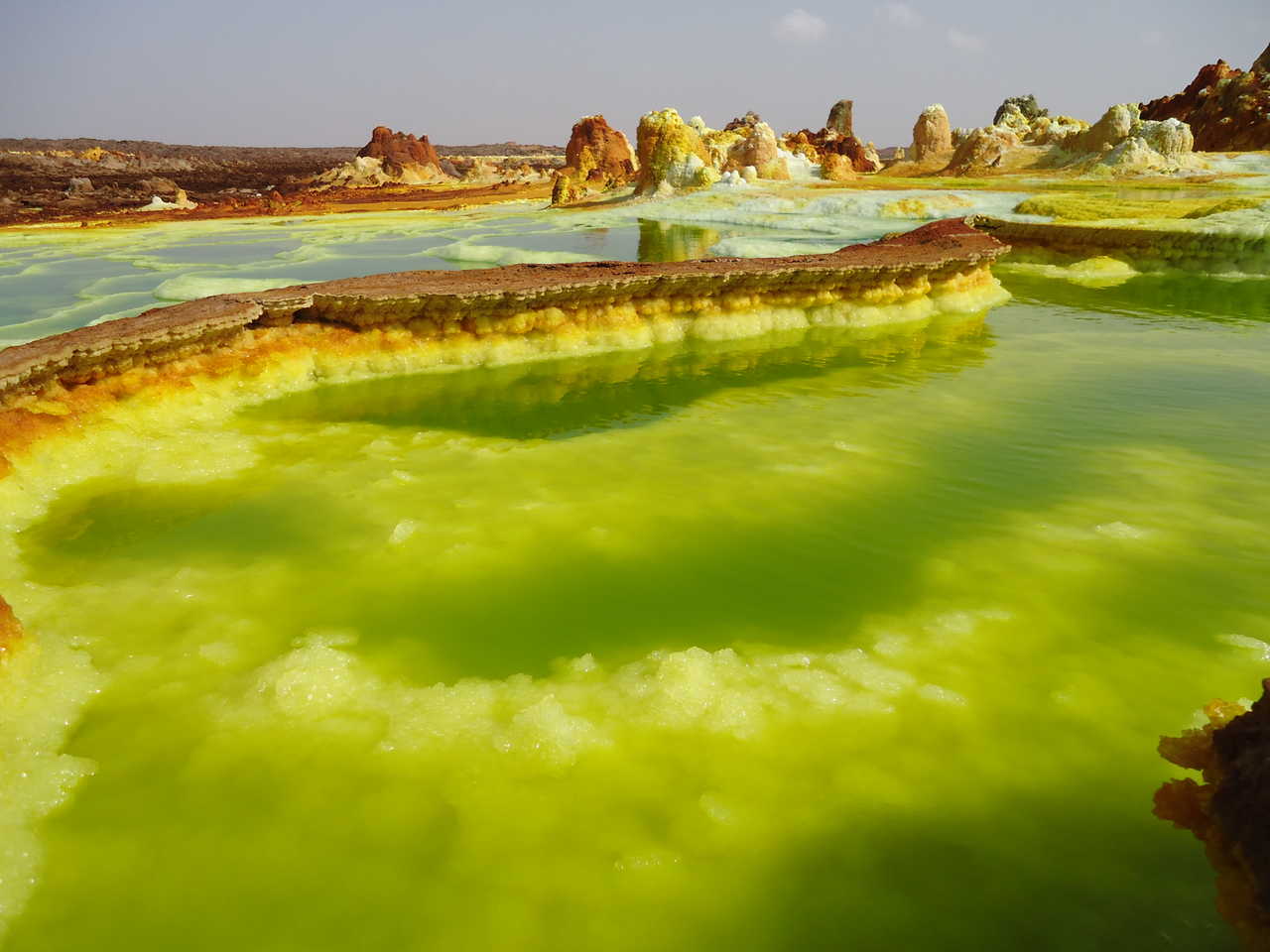 La dépression du volcan Dallol