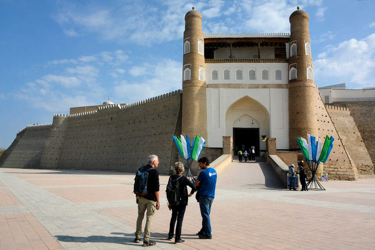 la forteresse Ark à Boukhara