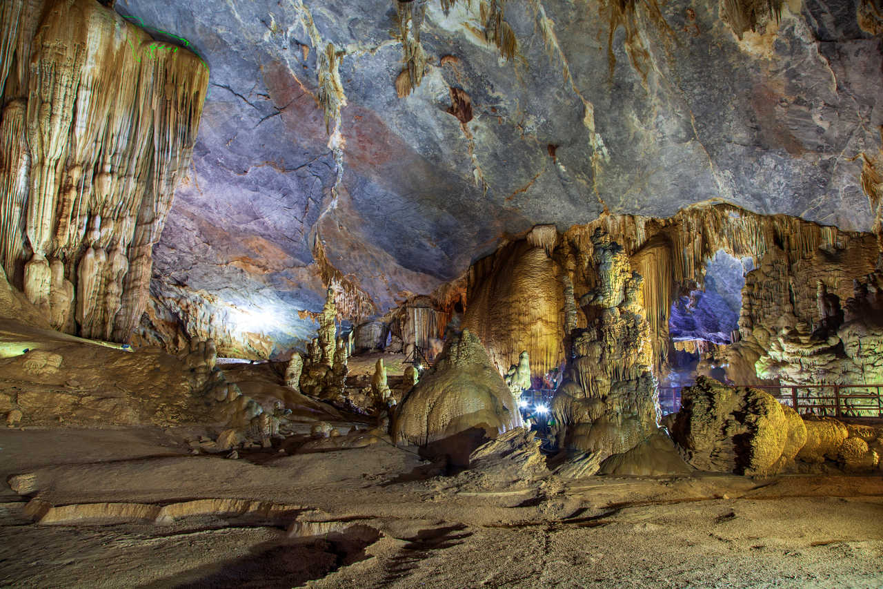 La grotte paradise au Vietnam