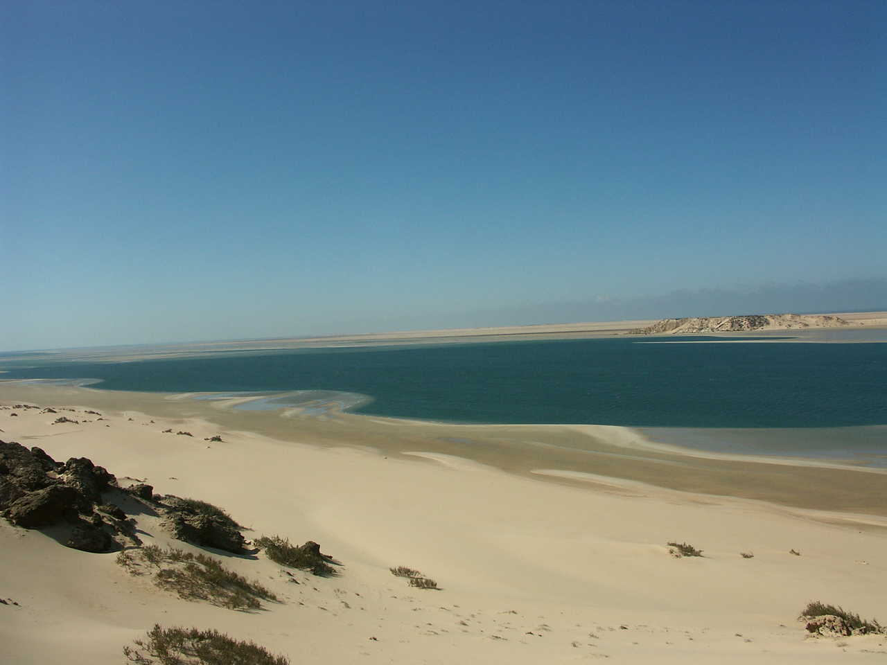 La lagune de Dakhla
