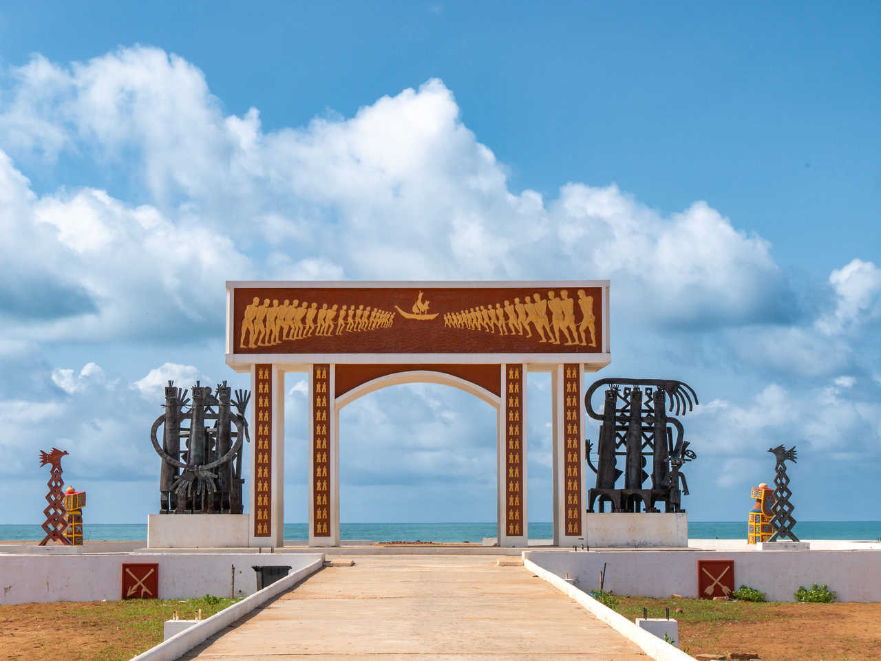 La porte du non retour à Ouidah Bénin