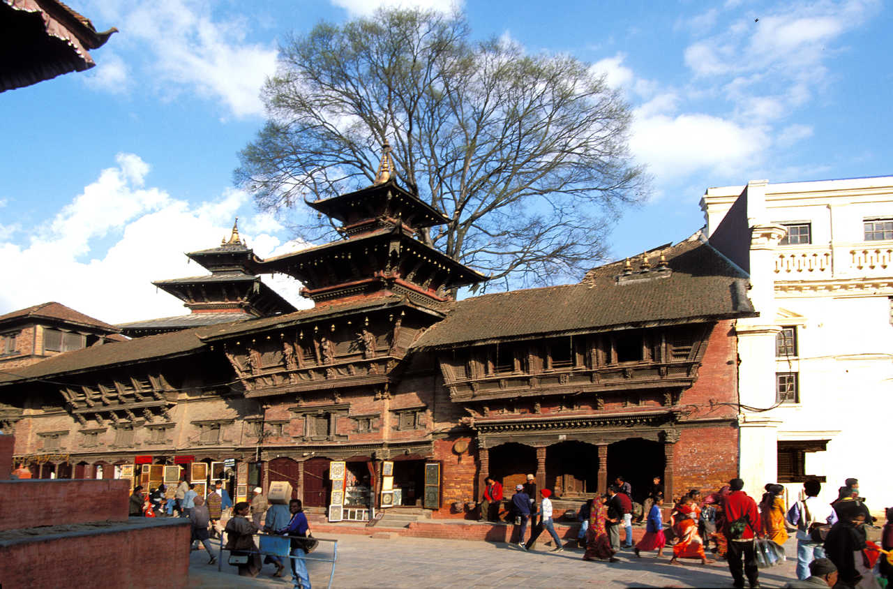La vieille ville de Katmandou