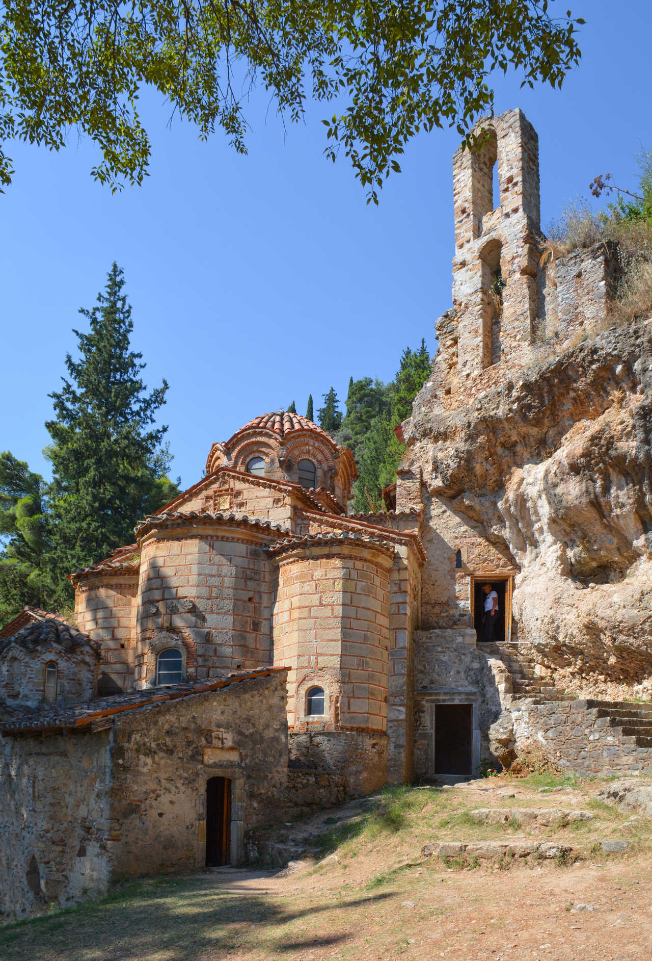 La ville médiévale de Mystras, dans le Péloponnèse, en Grèce.
