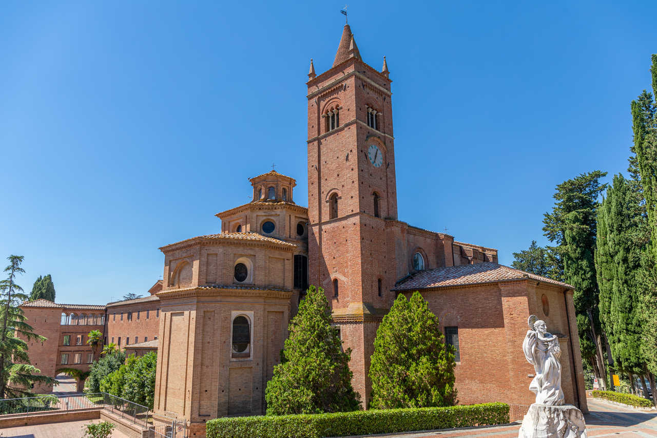 L'abbaye de Monte Oliveto Maggiore