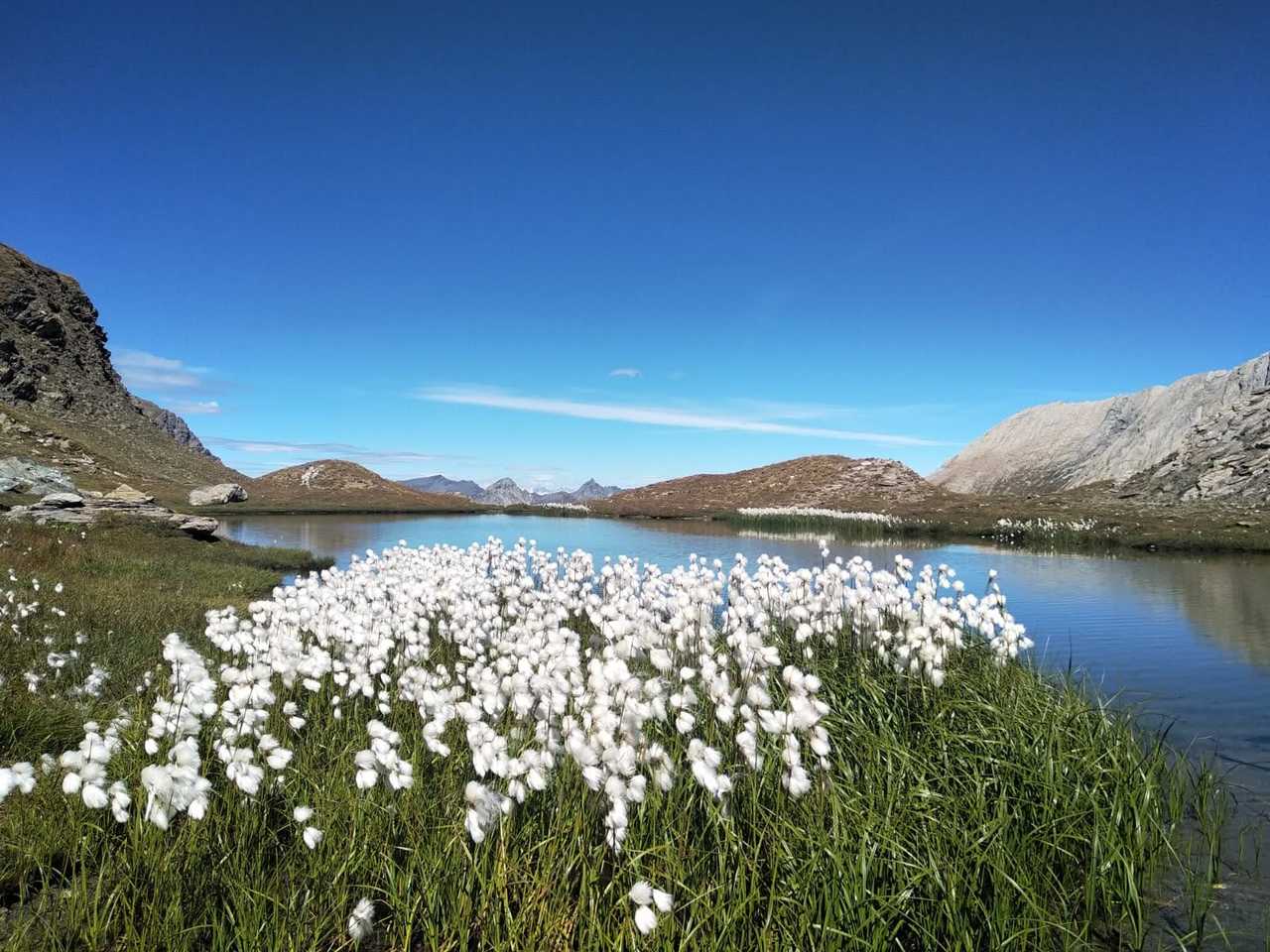 Lac d'altitude sur les balcons du Queyras