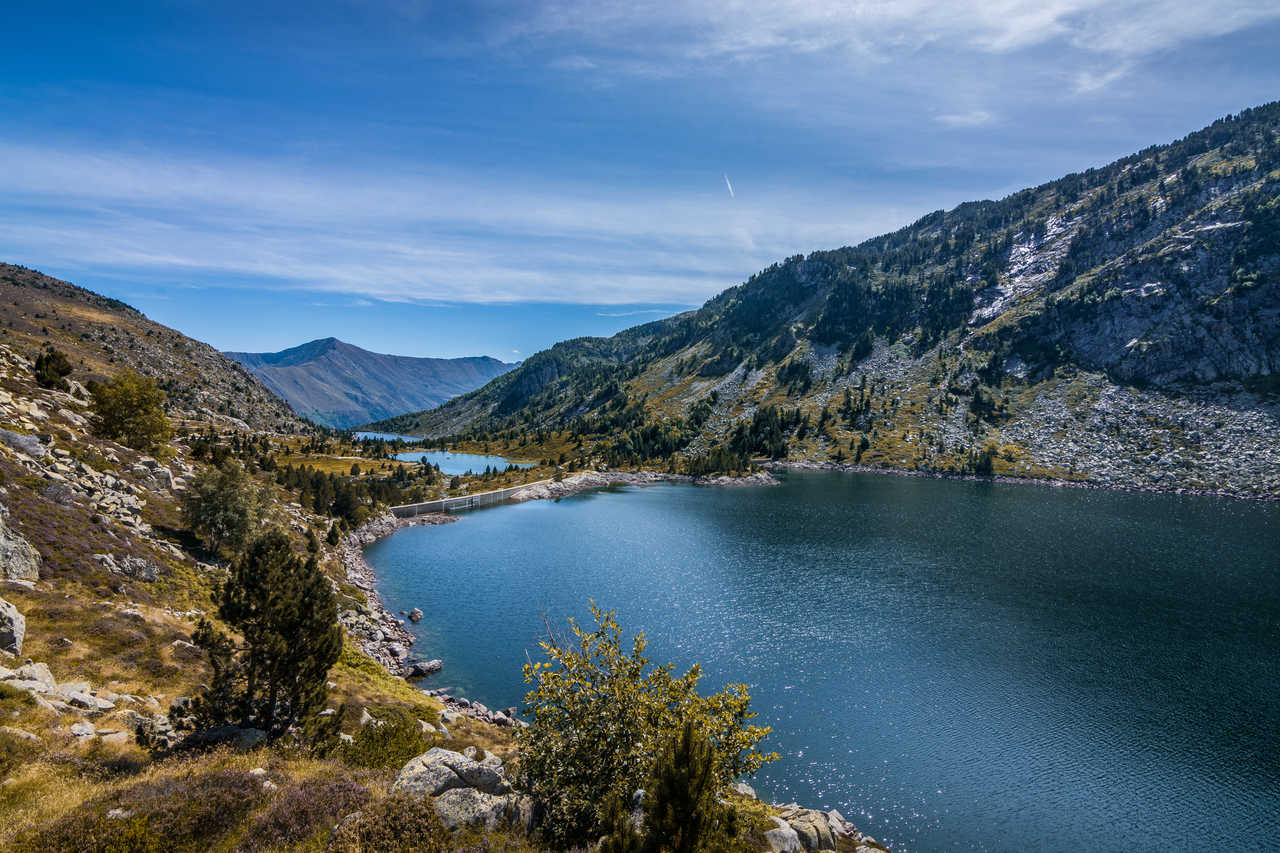 Lac de montagne, etangs de Bassies, Pyrenees