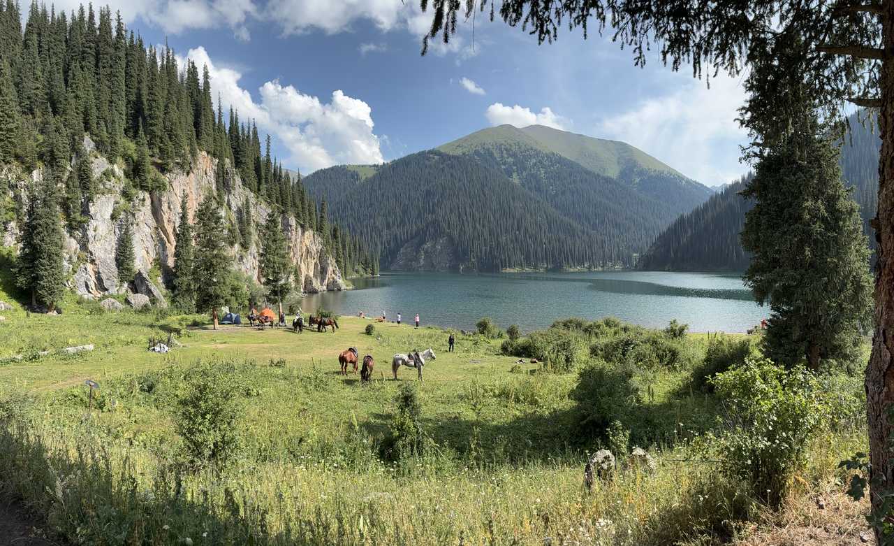 Lac Kol Sai au Kazakhstan