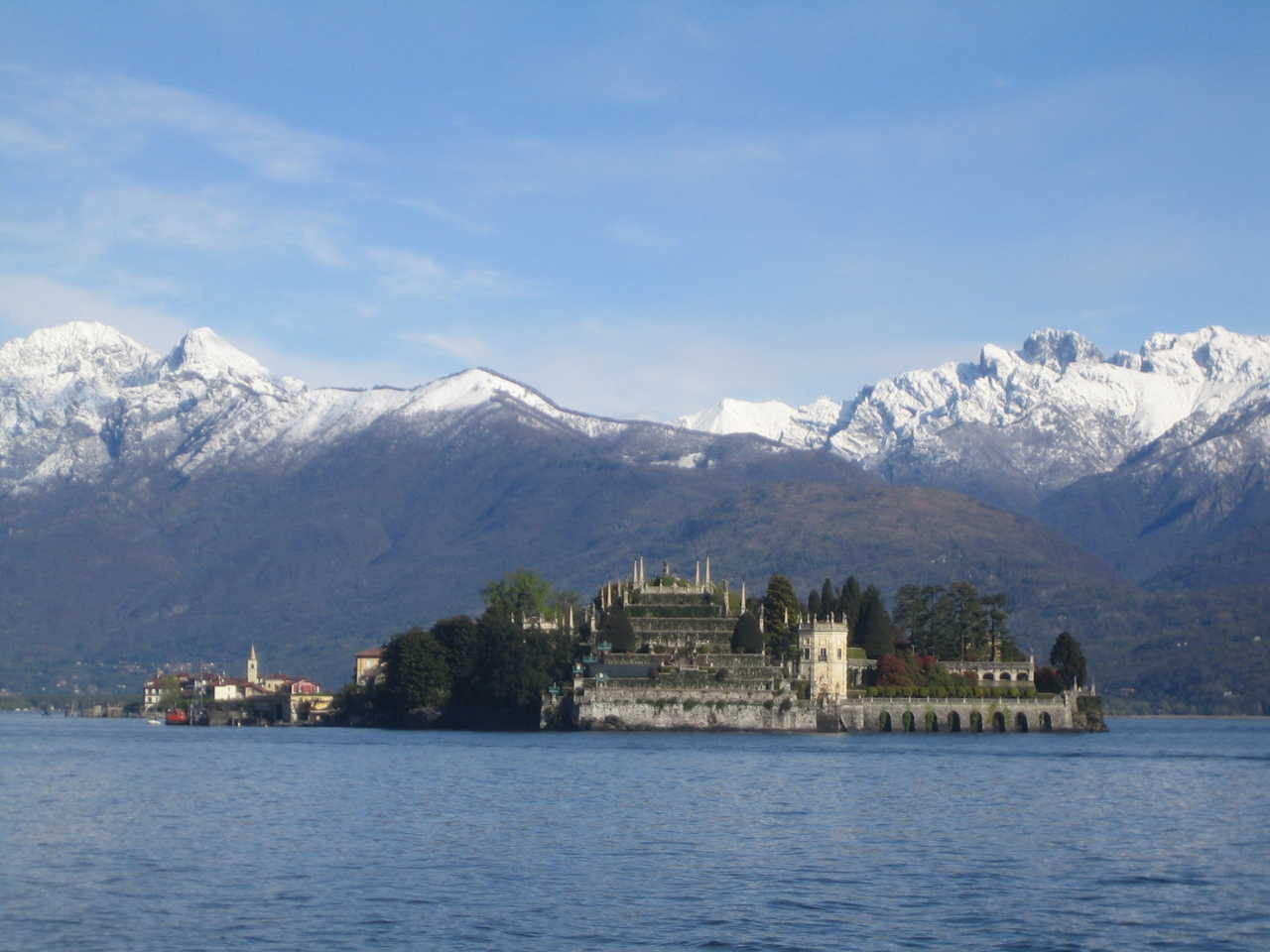 Lac majeur en Italie