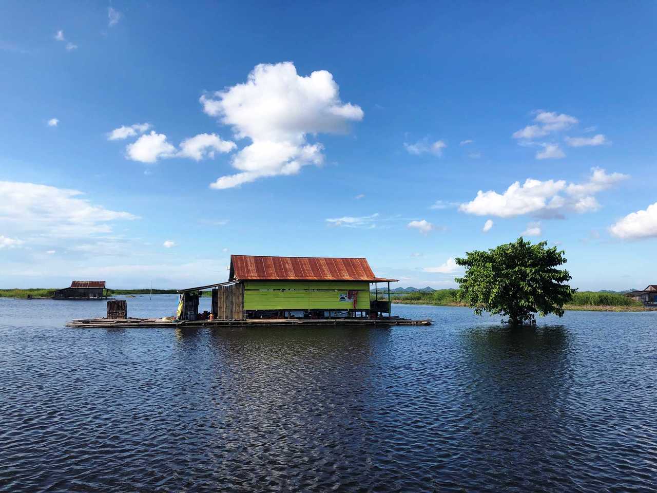 Lac Tempe, Sulawesi, Indonésie