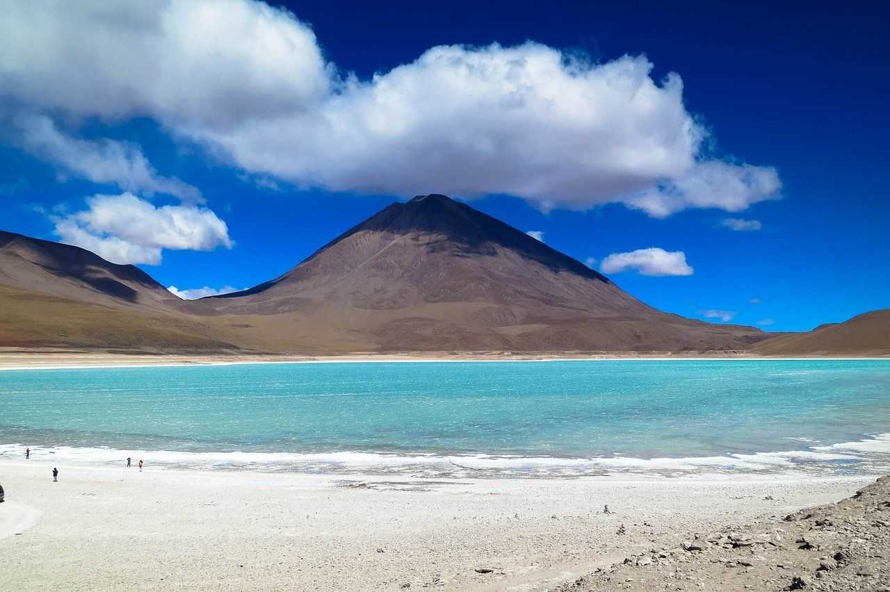 Laguna Verde en Bolivie