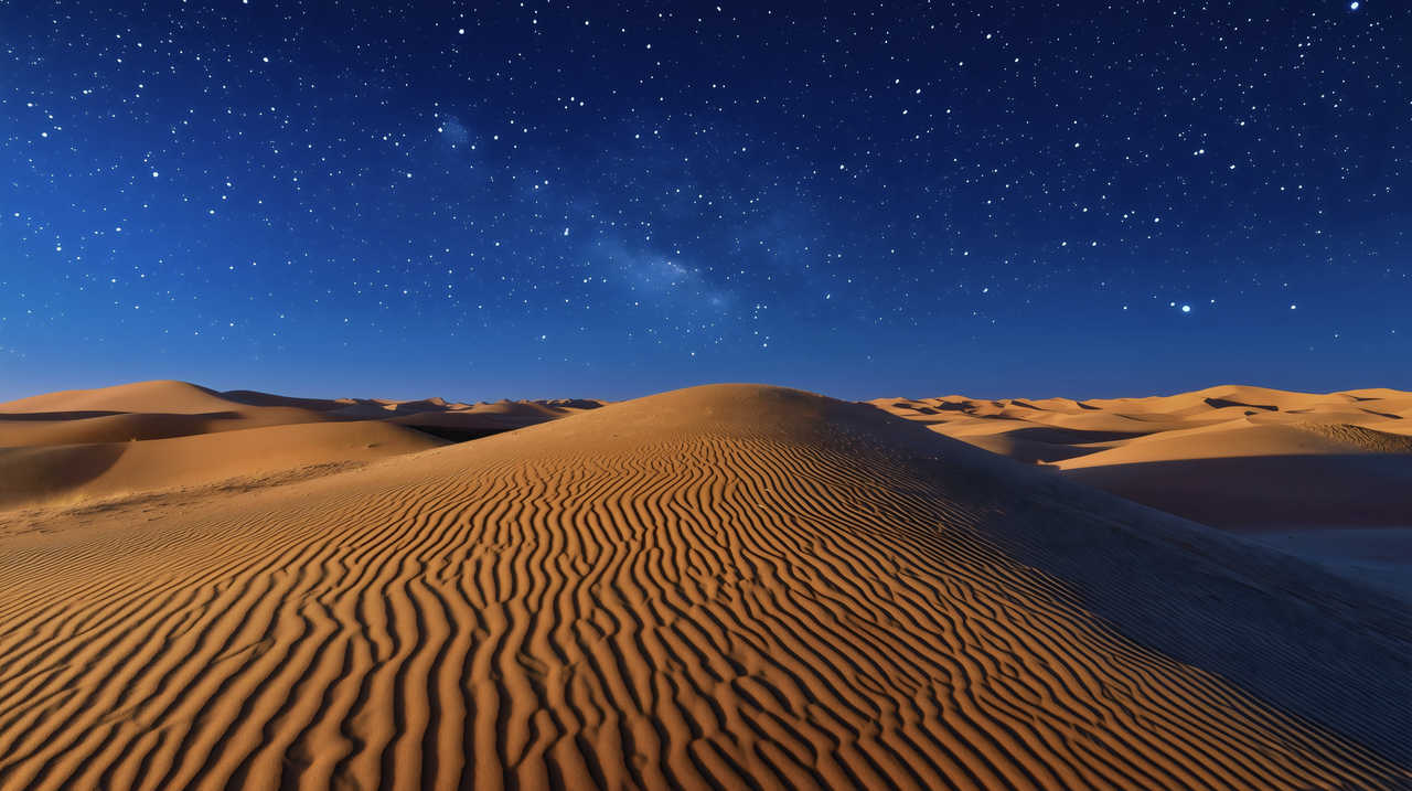 Le ciel étoilé de Mauritanie