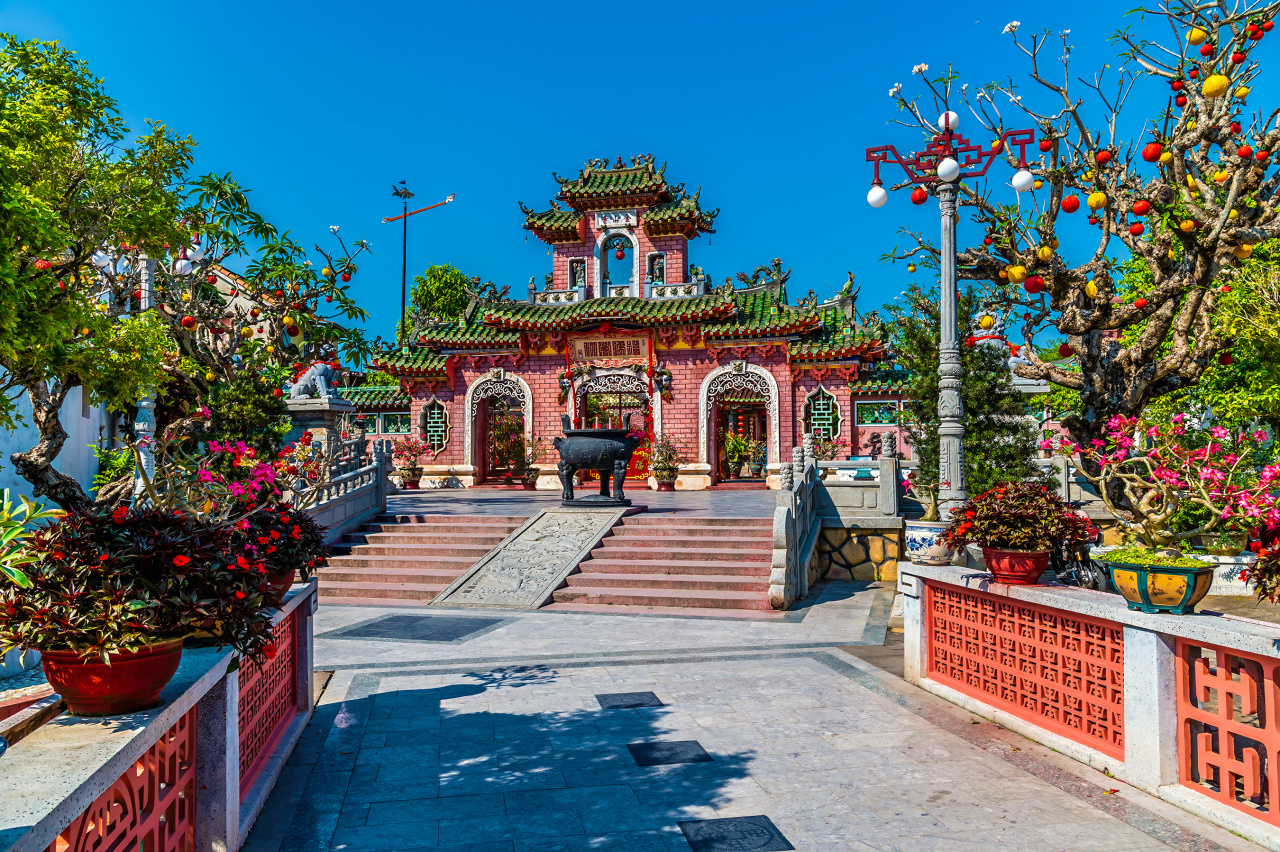 Le hall d'assemblée de Fujian à Hoi An