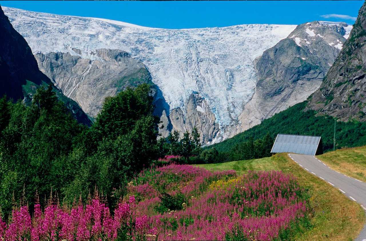 Le Nigardsbreen, plus grande calotte glacière d'Europe continentale