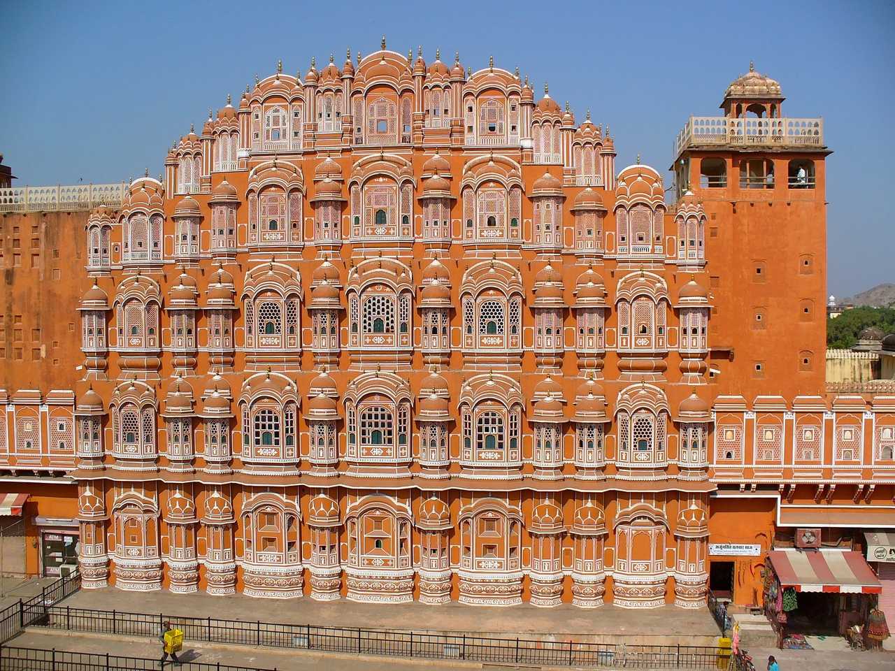Le palais des vents à Jaipur au Rajasthan