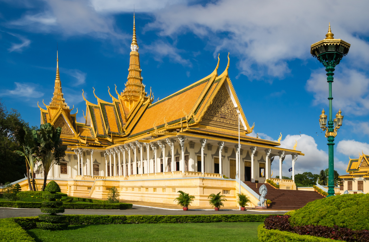 Le Palais Royal à Phnom Penh au Cambodge