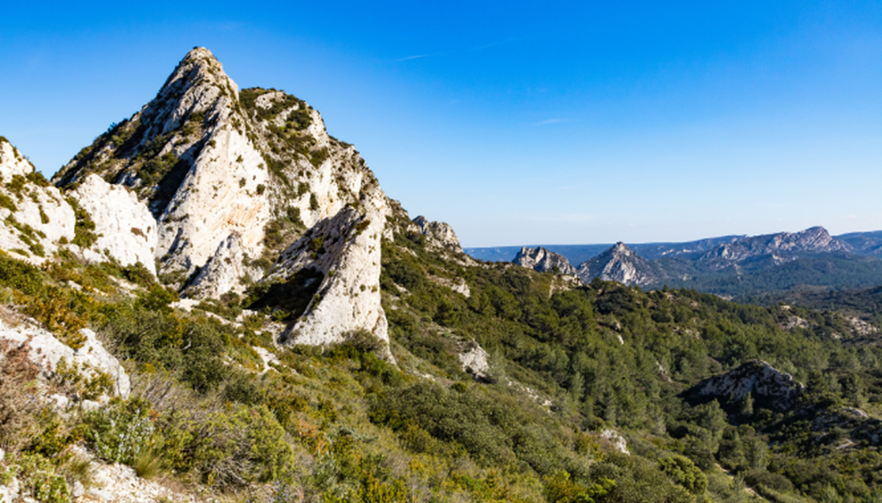 Le plateau  de Caume, Alpilles, Provence