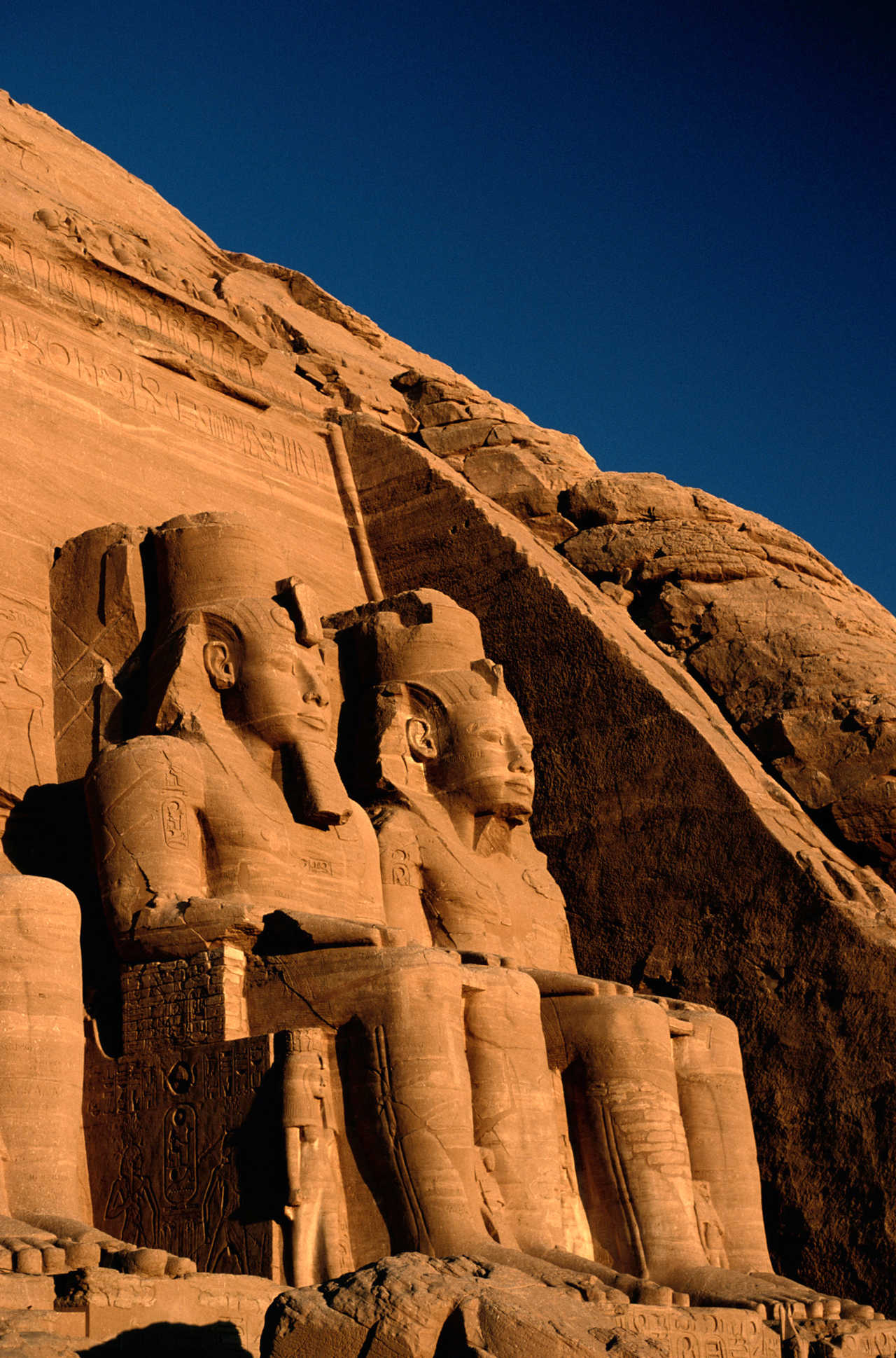 Le temple d'Abou Simbel en Egypte