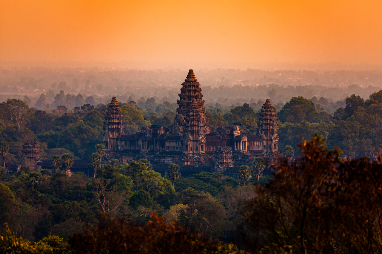 Le temple d'Angkor Wat à Siem Reap au Cambodge