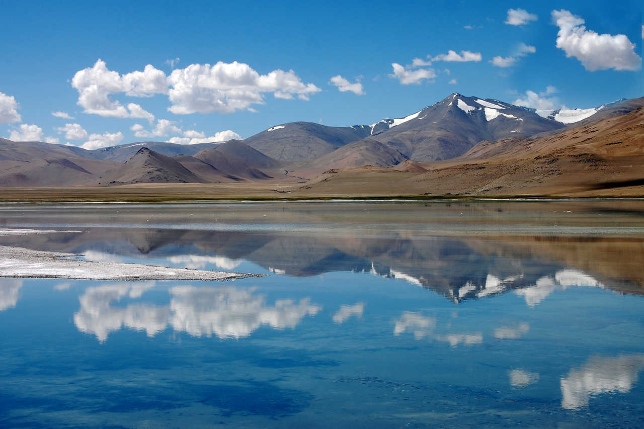 Le Tso Kar, dans le Changtang, en Inde Himalayenne