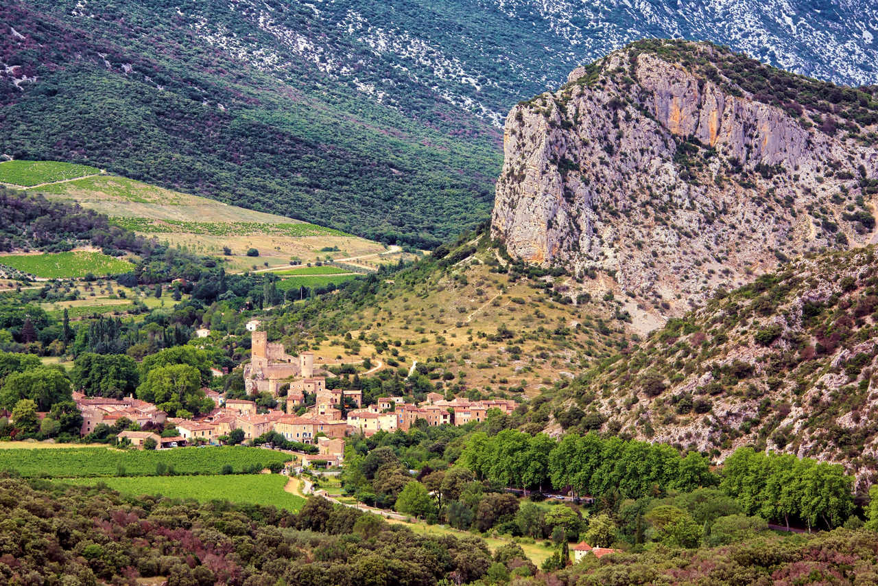 Le village de Saint Jean de Bueges, Occitanie, Languedoc
