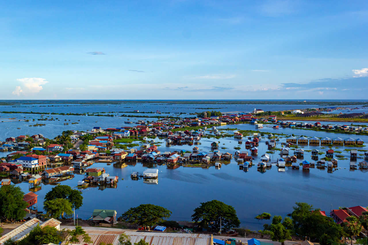 Le village flottant de Tonle Sap