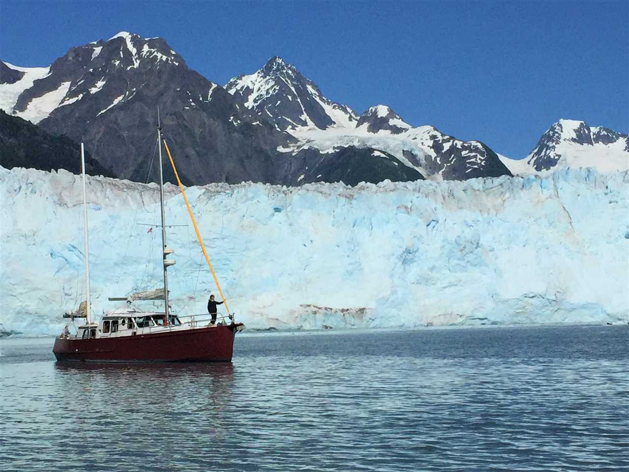 Le voilier Amarok en Alaska