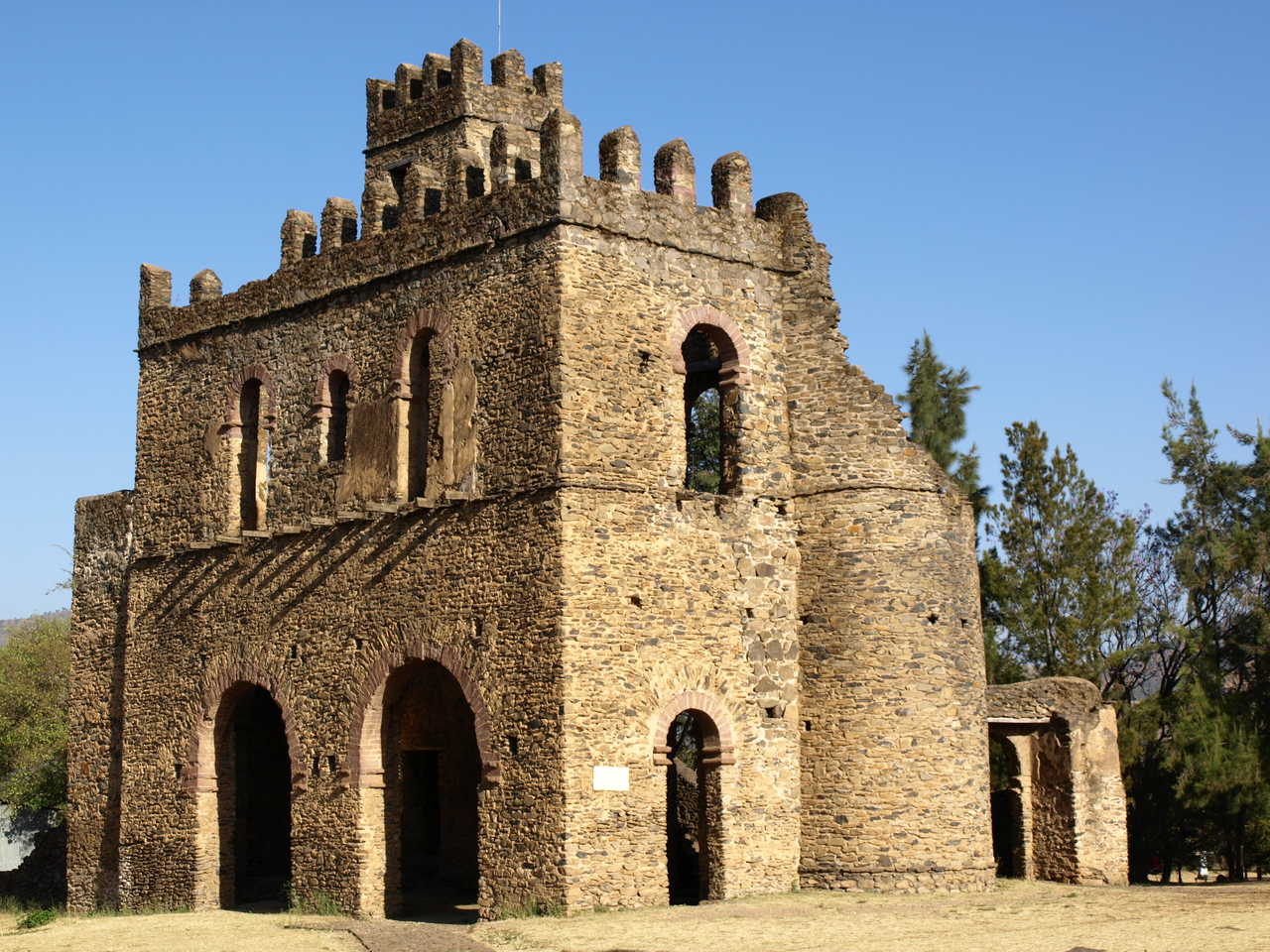 Les chateaux de Gondar en Ethiopie