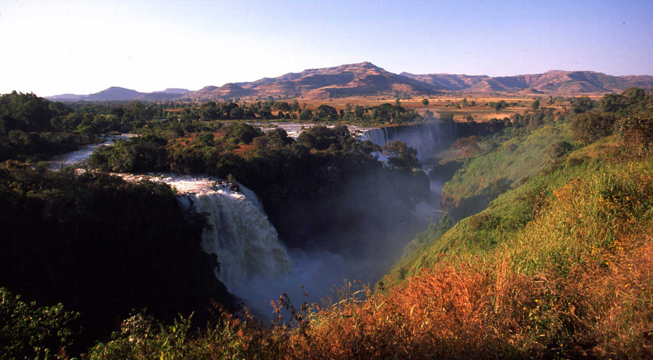 Les chutes du Nil Bleu en Ethiopie