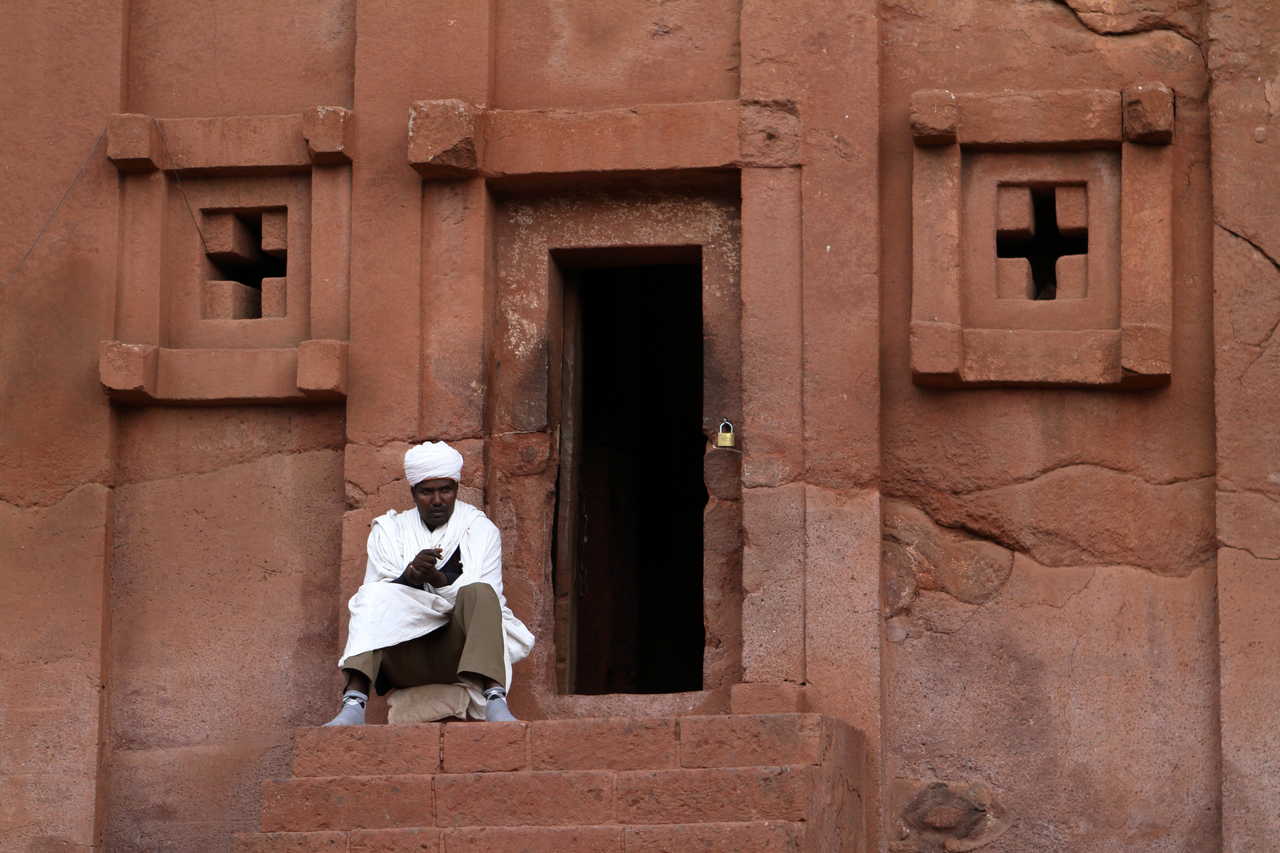 Les églises rupestres de Lalibela en Éthiopie © Hecke71 Les églises rupestres de Lalibela en Éthiopie