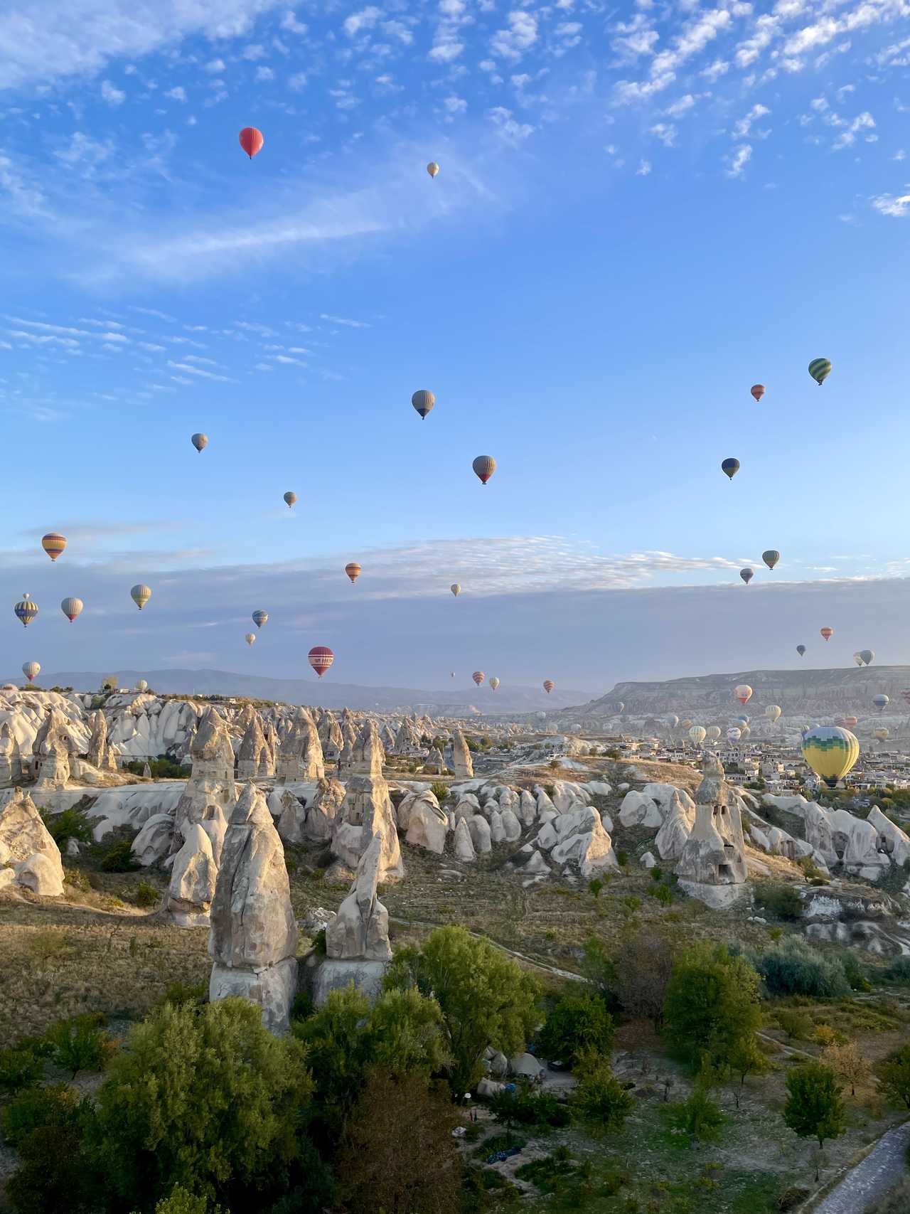 Lever de soleil avec Mongolfière en Cappadoce