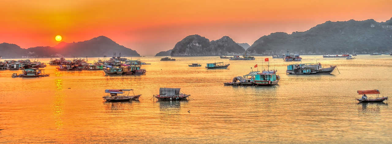 L'île de Cat Ba au Vietnam