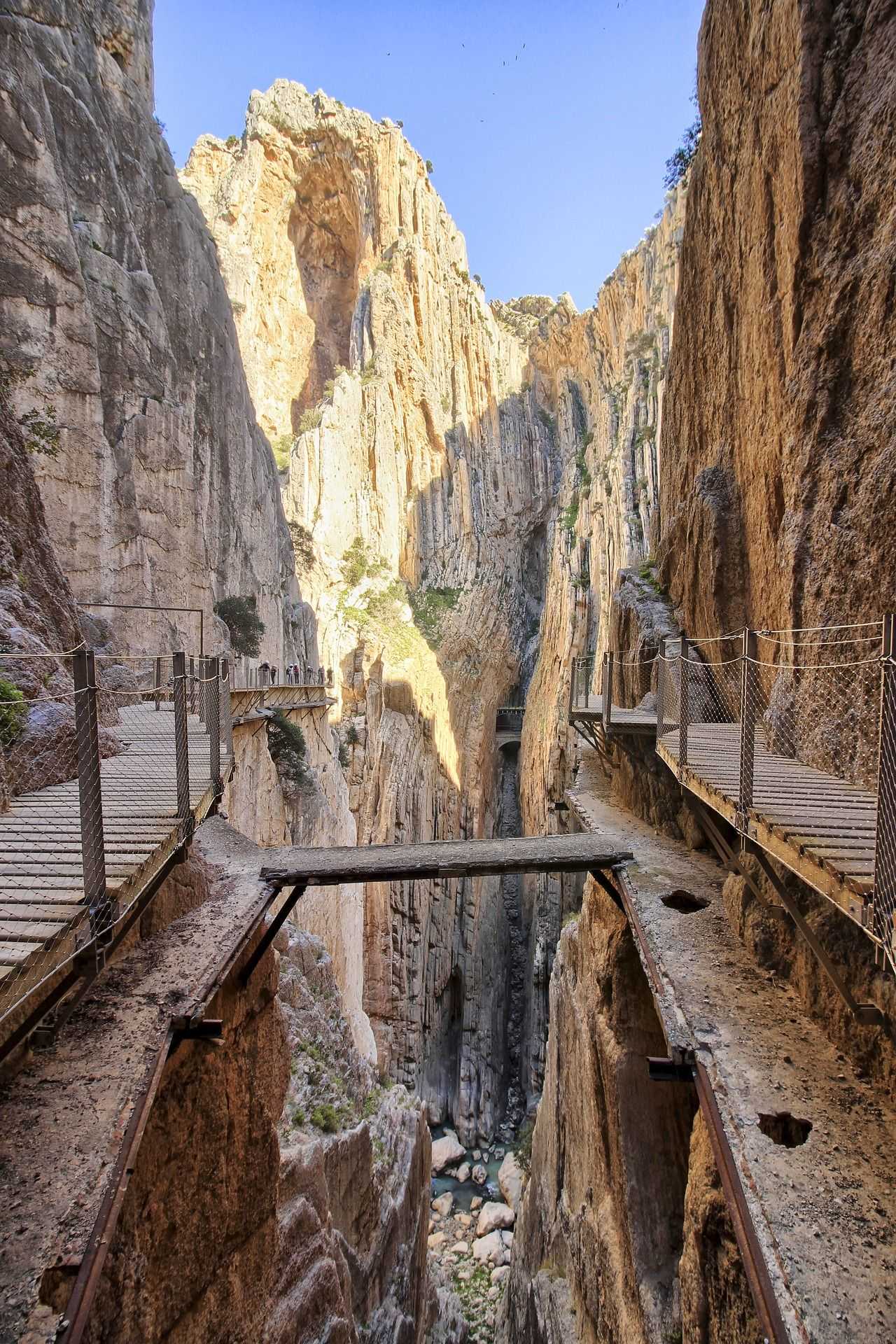 Magnifique randonnée dans le camino del Rey en Espagne