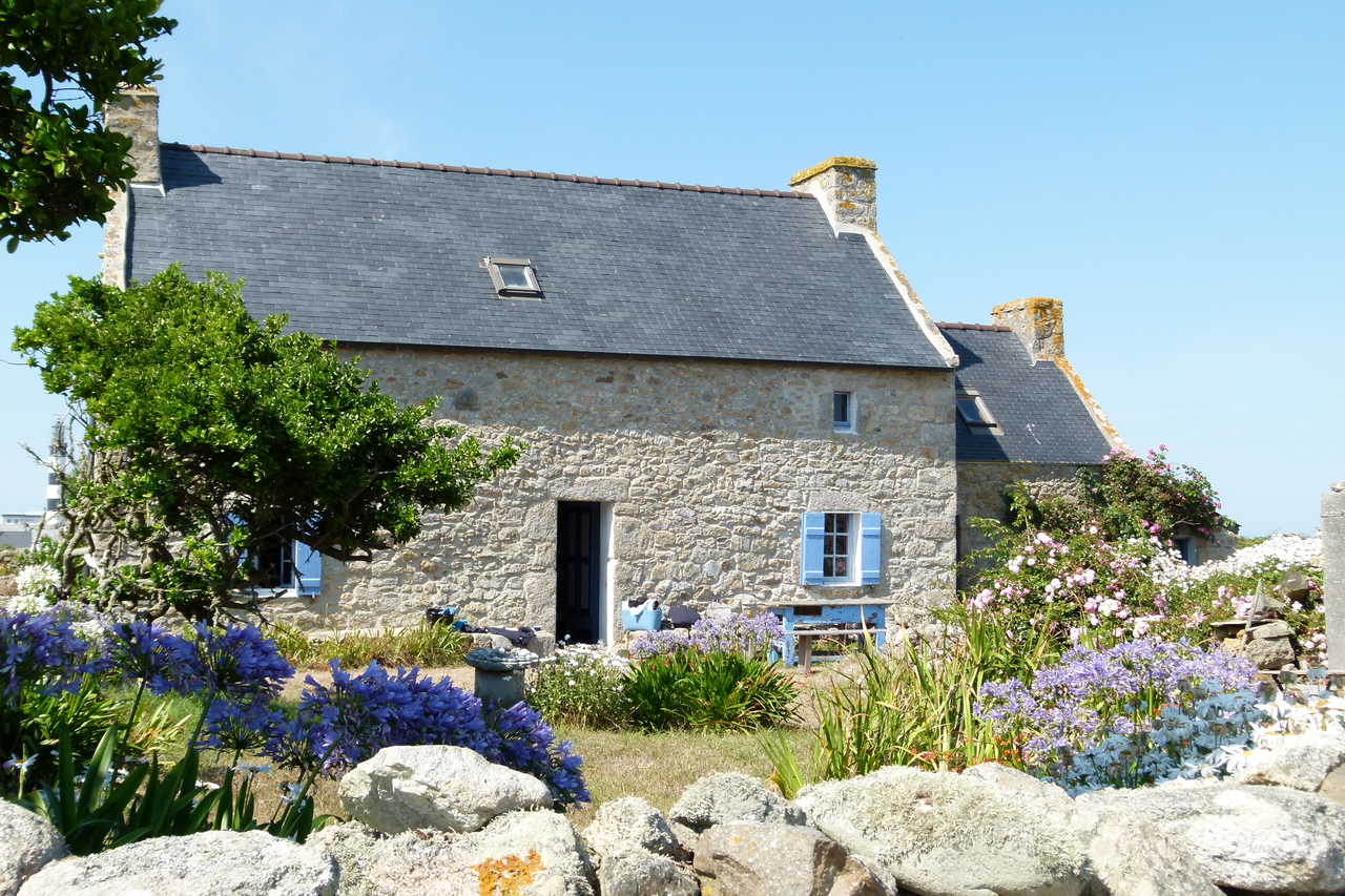 Maison bretonne, Finistère, Bretagne