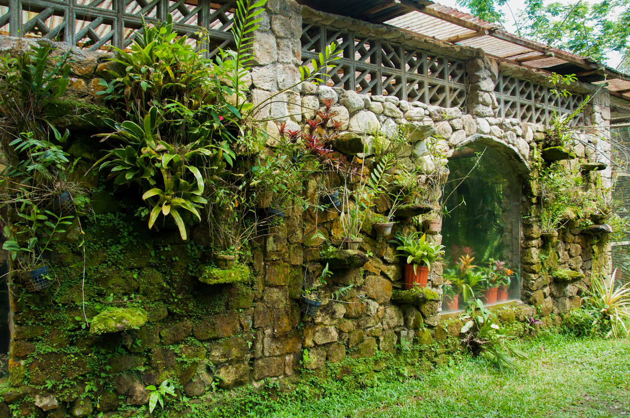 maison en pierre dans la vallée d'Anton au Panama