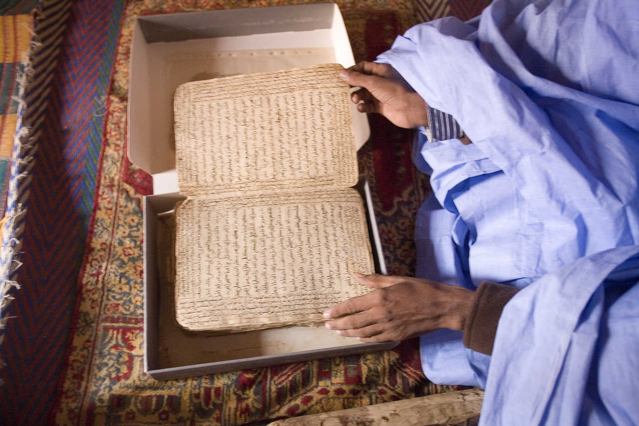 Manuscrit Chinguetti - Mauritanie