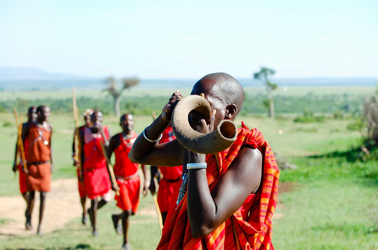 Masaï au Kenya
